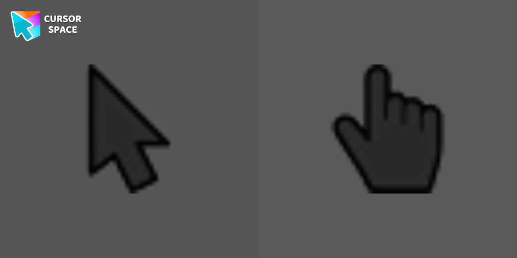 Custom Cursor Black For Google Chrome